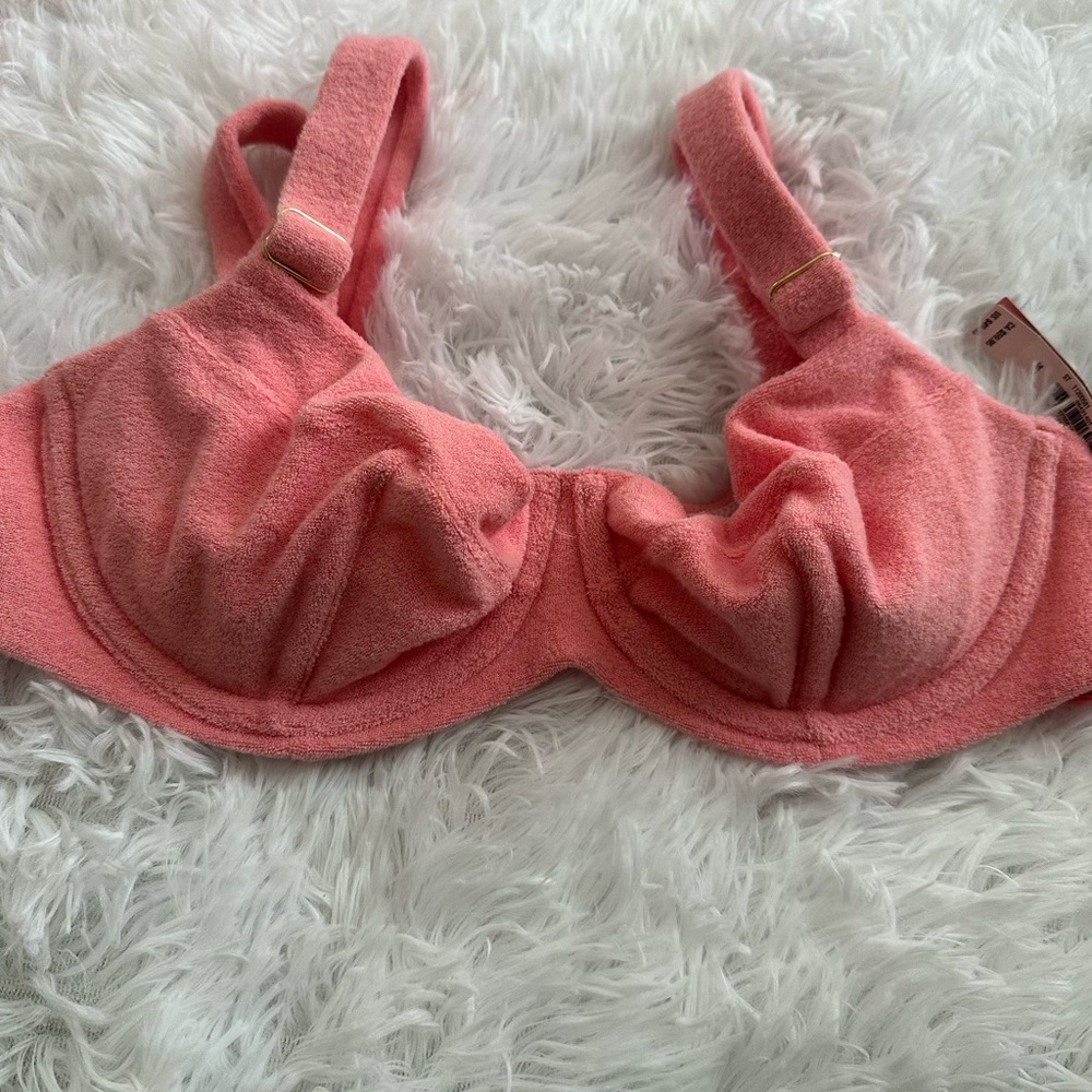 NWT! VS TERRY CLOTH SWIM TOP - Picture 4 of 4